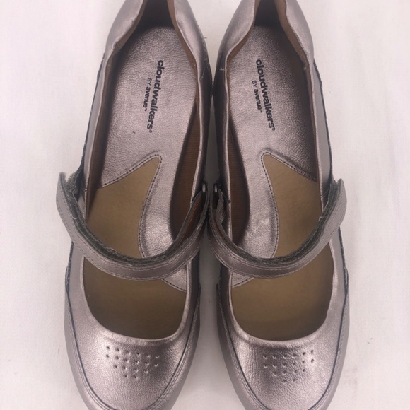 Cloudwalkers by Avenue Province Metallic Mary Jane Flats - Picture 2 of 7